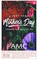 Bulletin for May 12, 2024 Mother's Day - Arthur Mennonite Church